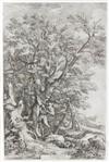 SALVATOR ROSA Collection of 88 etchings.